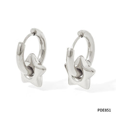 XINGX Earrings Stainless Steel Glossy Earrings