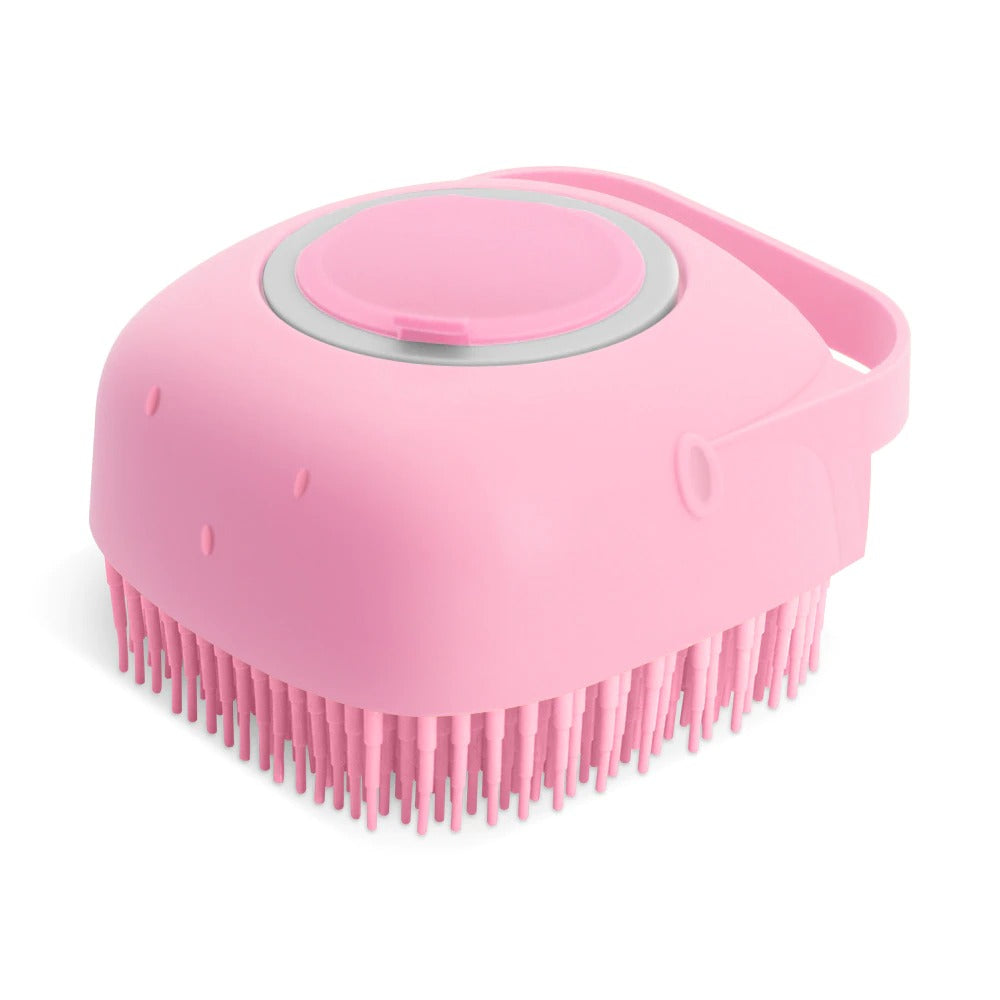 Silicone Shower Brush For Bathing Pets