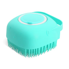 Silicone Shower Brush For Bathing Pets
