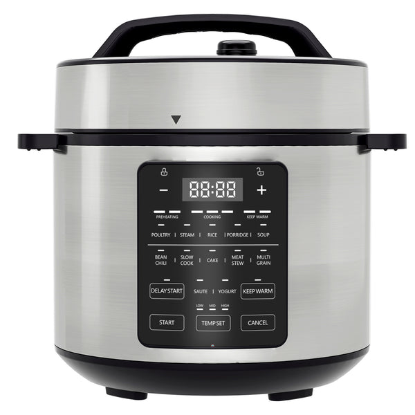9 In 1 Electric Pressure Cooker, Warmer & Sterilizer, Saute, Slow Cooker, Rice Cooker, Multi-Functional Smart Pot