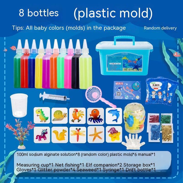 100ml8-color-plastic-template