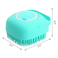 Silicone Shower Brush For Bathing Pets